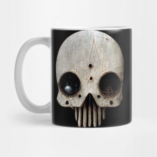 Surreal Alien Skull Artwork, Species Artwork Mug